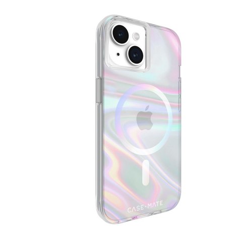 Case-Mate Soap Bubble MagSafe - Etui iPhone 15 / iPhone 14 / iPhone 13 (Iridescent) Case-Mate Soap Bubble MagSafe - Etui iPhone 15 / iPhone 14 / iPhone 13 (Iridescent)