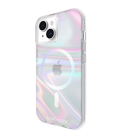 Case-Mate Soap Bubble MagSafe - Etui iPhone 15 / iPhone 14 / iPhone 13 (Iridescent) Case-Mate Soap Bubble MagSafe - Etui iPhone 15 / iPhone 14 / iPhone 13 (Iridescent)
