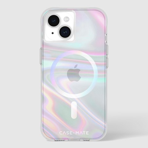 Case-Mate Soap Bubble MagSafe - Etui iPhone 15 / iPhone 14 / iPhone 13 (Iridescent) Case-Mate Soap Bubble MagSafe - Etui iPhone 15 / iPhone 14 / iPhone 13 (Iridescent)