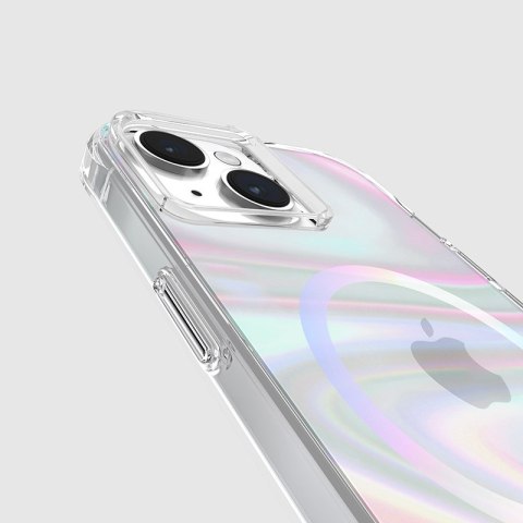 Case-Mate Soap Bubble MagSafe - Etui iPhone 15 / iPhone 14 / iPhone 13 (Iridescent) Case-Mate Soap Bubble MagSafe - Etui iPhone 15 / iPhone 14 / iPhone 13 (Iridescent)