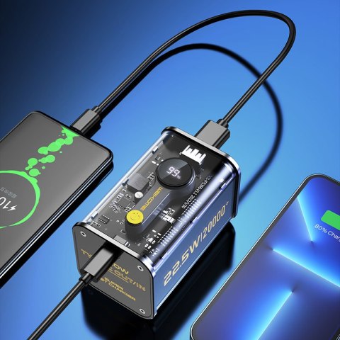 WEKOME WP-337 Vanguard Series - Power bank 20000 mAh PD 20W + QC 22.5W (Czarny) WEKOME WP-337 Vanguard Series - Power bank 20000 mAh PD 20W + QC 22.5W (Czarny)