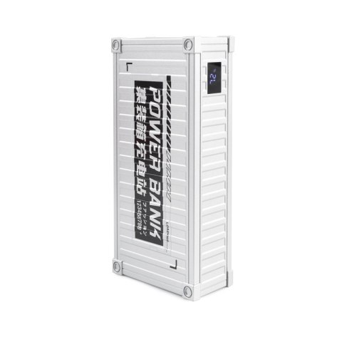 WEKOME WP-341 Container Series - Power bank 20000 mAh Super Charging z wbudowanym kablem USB-C & Lightning PD 20W + QC 22.5W (Sr WEKOME WP-341 Container Series - Power bank 20000 mAh Super Charging z wbudowanym kablem USB-C & Lightning PD 20W + QC 22.5W (Sr