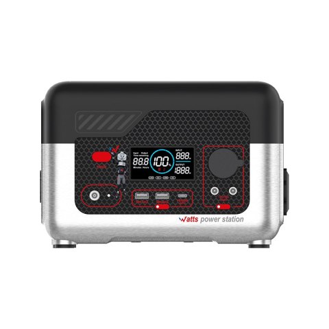 Wonder Wx600 Power Station - Przenośna stacja zasilania 300W 72800 mAh (Czarny) Wonder Wx600 Power Station - Przenośna stacja zasilania 300W 72800 mAh (Czarny)