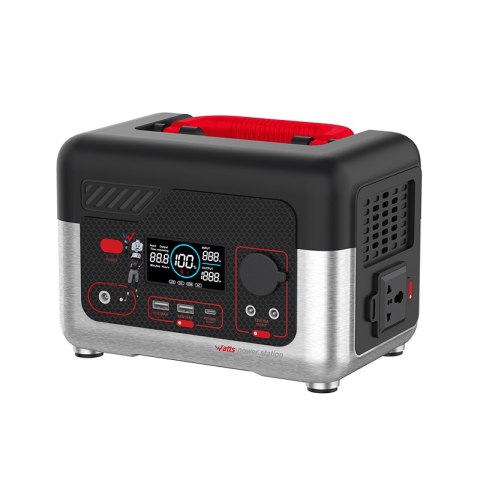 Wonder Wx600 Power Station - Przenośna stacja zasilania 300W 72800 mAh (Czarny) Wonder Wx600 Power Station - Przenośna stacja zasilania 300W 72800 mAh (Czarny)