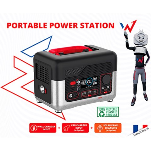 Wonder Wx600 Power Station - Przenośna stacja zasilania 300W 72800 mAh (Czarny) Wonder Wx600 Power Station - Przenośna stacja zasilania 300W 72800 mAh (Czarny)