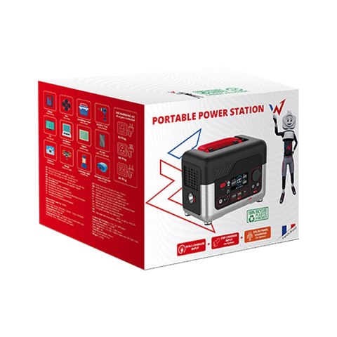 Wonder Wx600 Power Station - Przenośna stacja zasilania 300W 72800 mAh (Czarny) Wonder Wx600 Power Station - Przenośna stacja zasilania 300W 72800 mAh (Czarny)
