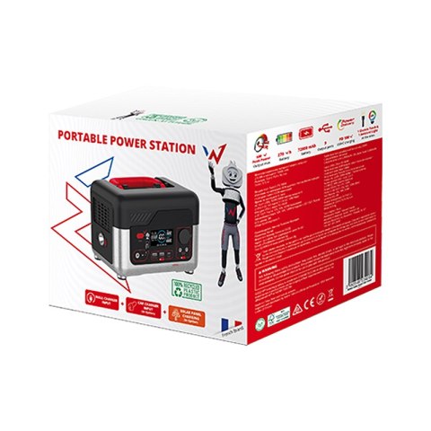 Wonder Wx600 Power Station - Przenośna stacja zasilania 300W 72800 mAh (Czarny) Wonder Wx600 Power Station - Przenośna stacja zasilania 300W 72800 mAh (Czarny)