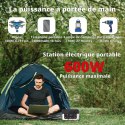 Wonder Wx600 Power Station - Przenośna stacja zasilania 300W 72800 mAh (Czarny)