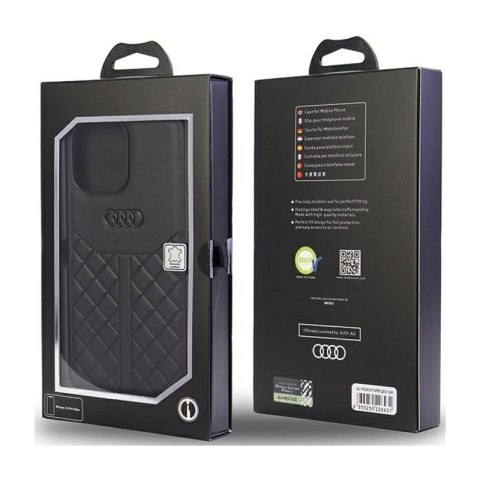 Audi Genuine Leather - Etui iPhone 14 Pro Max (Czarny) Audi Genuine Leather - Etui iPhone 14 Pro Max (Czarny)