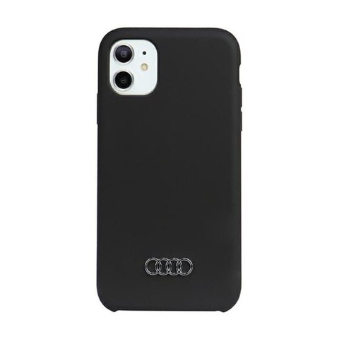 Audi Silicone Case - Etui iPhone 12 / iPhone 12 Pro (Czarny) Audi Silicone Case - Etui iPhone 12 / iPhone 12 Pro (Czarny)