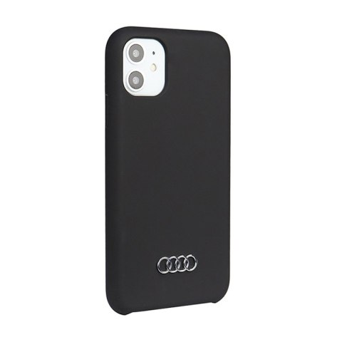 Audi Silicone Case - Etui iPhone 12 / iPhone 12 Pro (Czarny) Audi Silicone Case - Etui iPhone 12 / iPhone 12 Pro (Czarny)