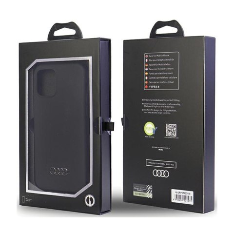Audi Silicone Case - Etui iPhone 12 / iPhone 12 Pro (Czarny) Audi Silicone Case - Etui iPhone 12 / iPhone 12 Pro (Czarny)