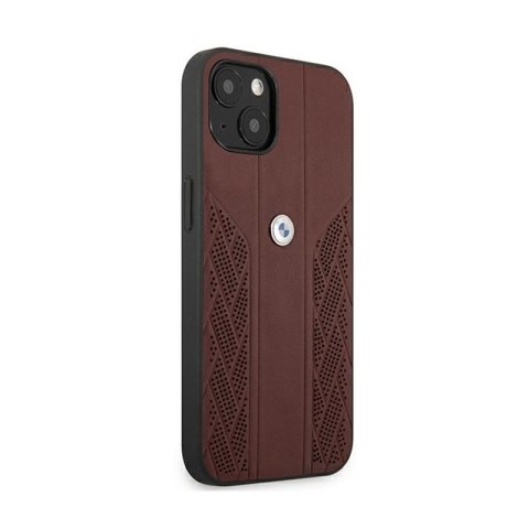 BMW Leather Curve Perforate HC - Etui iPhone 13 mini (czerwony) BMW Leather Curve Perforate HC - Etui iPhone 13 mini (czerwony)