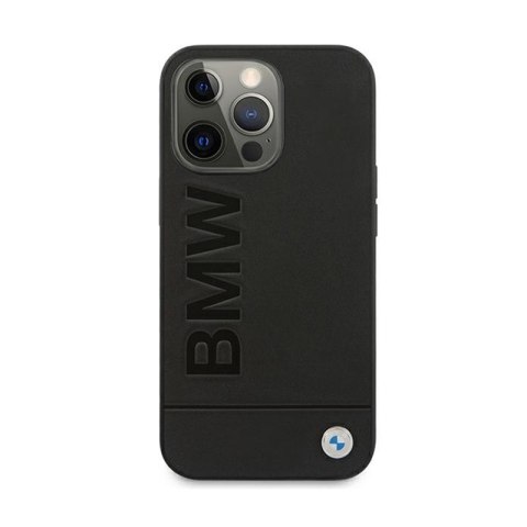 BMW Signature Logo Imprint - Etui iPhone 13 Pro Max (Czarny) BMW Signature Logo Imprint - Etui iPhone 13 Pro Max (Czarny)