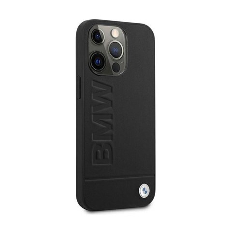 BMW Signature Logo Imprint - Etui iPhone 13 Pro Max (Czarny) BMW Signature Logo Imprint - Etui iPhone 13 Pro Max (Czarny)