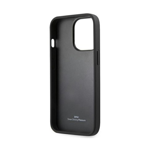 BMW Signature Logo Imprint - Etui iPhone 13 Pro Max (Czarny) BMW Signature Logo Imprint - Etui iPhone 13 Pro Max (Czarny)