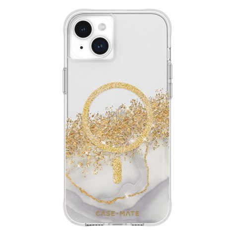Case-Mate Karat MagSafe - Etui iPhone 15 Plus zdobione złotem (Marble) Case-Mate Karat MagSafe - Etui iPhone 15 Plus zdobione złotem (Marble)