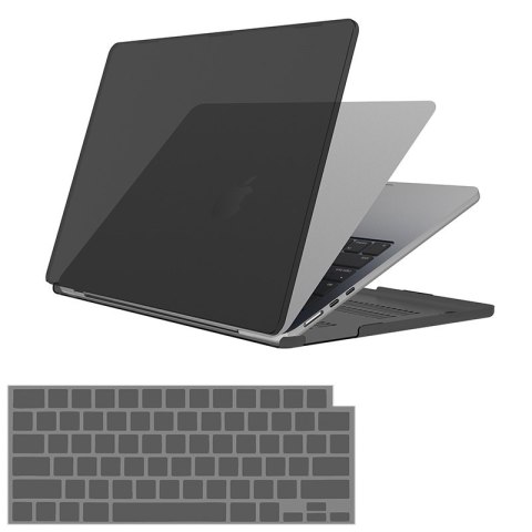 Case-Mate Snap-On Hardshell - Obudowa MacBook Air 15" M2 (2023) z nakładką na klawiaturę (Smoke) Case-Mate Snap-On Hardshell - Obudowa MacBook Air 15" M2 (2023) z nakładką na klawiaturę (Smoke)