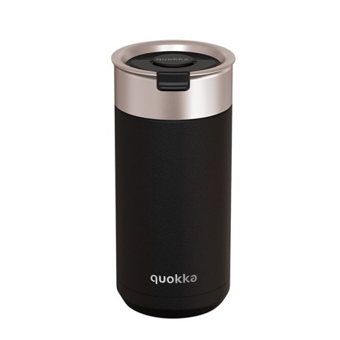 Quokka Boost Coffee Tumbler - Kubek termiczny ze stali nierdzewnej z zaparzaczem 400 ml (Carbon Black) Quokka Boost Coffee Tumbler - Kubek termiczny ze stali nierdzewnej z zaparzaczem 400 ml (Carbon Black)