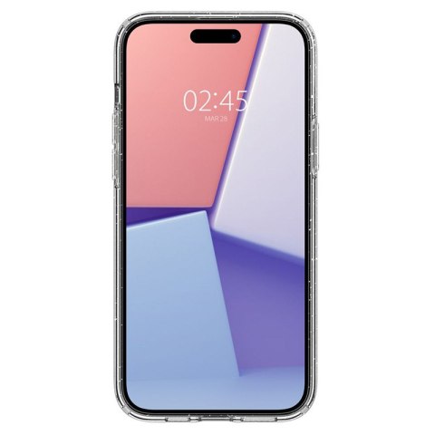 Spigen Liquid Crystal Glitter - Etui do iPhone 15 Plus (Przezroczysty) Spigen Liquid Crystal Glitter - Etui do iPhone 15 Plus (Przezroczysty)