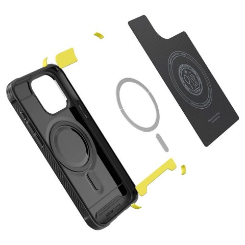 Spigen Rugged Armor Mag MagSafe - Etui do iPhone 15 Pro Max (Matte Black) Spigen Rugged Armor Mag MagSafe - Etui do iPhone 15 Pro Max (Matte Black)