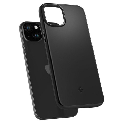 Spigen Thin Fit - Etui do iPhone 15 (Czarny) Spigen Thin Fit - Etui do iPhone 15 (Czarny)