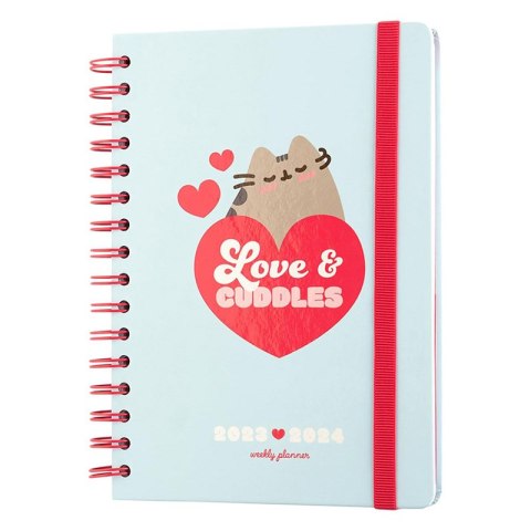Pusheen - Kalendarz / Planner tygodniowy 2023/2024 z kolekcji Purrfect Love (14.8 x 21 cm) Pusheen - Kalendarz / Planner tygodniowy 2023/2024 z kolekcji Purrfect Love (14.8 x 21 cm)