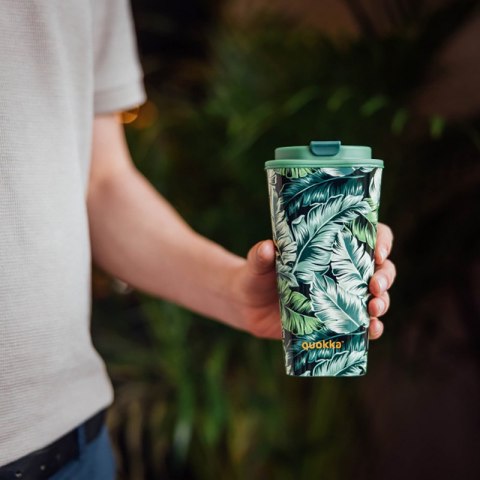 Quokka Vaso Cafe Doble Pared - Kubek z podwójnymi ściankami 450 ml (Jungle) Quokka Vaso Cafe Doble Pared - Kubek z podwójnymi ściankami 450 ml (Jungle)
