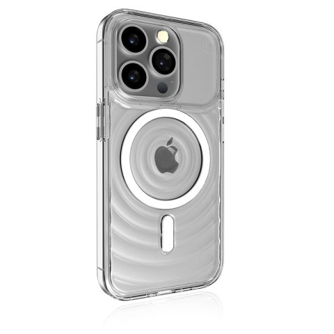 STM Reawaken Ripple MagSafe - Etui iPhone 15 Pro (Clear) STM Reawaken Ripple MagSafe - Etui iPhone 15 Pro (Clear)
