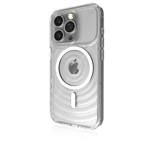 STM Reawaken Ripple MagSafe - Etui iPhone 15 Pro (Clear) STM Reawaken Ripple MagSafe - Etui iPhone 15 Pro (Clear)