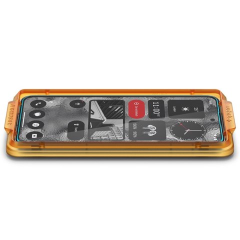 Spigen Alm Glas.TR 2-Pack - Szkło hartowane do Nothing Phone 2 (2 szt.) (Przezroczysty) Spigen Alm Glas.TR 2-Pack - Szkło hartowane do Nothing Phone 2 (2 szt.) (Przezroczysty)