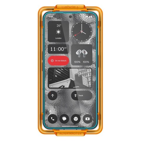 Spigen Alm Glas.TR 2-Pack - Szkło hartowane do Nothing Phone 2 (2 szt.) (Przezroczysty) Spigen Alm Glas.TR 2-Pack - Szkło hartowane do Nothing Phone 2 (2 szt.) (Przezroczysty)