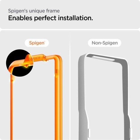 Spigen Alm Glas.TR 2-Pack - Szkło hartowane do Nothing Phone 2 (2 szt.) (Przezroczysty) Spigen Alm Glas.TR 2-Pack - Szkło hartowane do Nothing Phone 2 (2 szt.) (Przezroczysty)