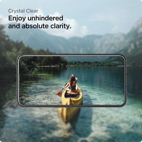 Spigen Alm Glas.TR 2-Pack - Szkło hartowane do Nothing Phone 2 (2 szt.) (Przezroczysty) Spigen Alm Glas.TR 2-Pack - Szkło hartowane do Nothing Phone 2 (2 szt.) (Przezroczysty)