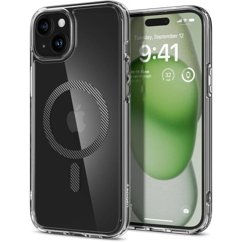 Spigen Ultra Hybrid Mag MagSafe - Etui do iPhone 15 (Carbon Fiber) Spigen Ultra Hybrid Mag MagSafe - Etui do iPhone 15 (Carbon Fiber)