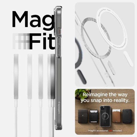 Spigen Ultra Hybrid Mag MagSafe - Etui do iPhone 15 (Carbon Fiber) Spigen Ultra Hybrid Mag MagSafe - Etui do iPhone 15 (Carbon Fiber)