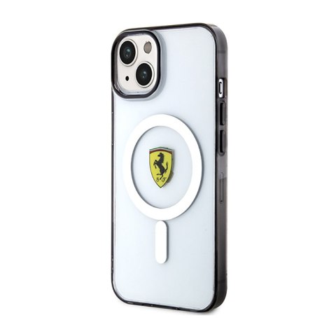 Ferrari Outline Magsafe - Etui iPhone 14 (Przezroczysty) Ferrari Outline Magsafe - Etui iPhone 14 (Przezroczysty)