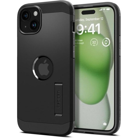 Spigen Tough Armor Mag MagSafe - Etui do iPhone 15 (Czarny) Spigen Tough Armor Mag MagSafe - Etui do iPhone 15 (Czarny)