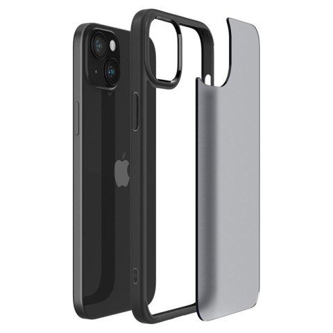 Spigen Ultra Hybrid - Etui do iPhone 15 (Frost Black) Spigen Ultra Hybrid - Etui do iPhone 15 (Frost Black)
