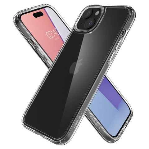 Spigen Ultra Hybrid - Etui do iPhone 15 (Przezroczysty) Spigen Ultra Hybrid - Etui do iPhone 15 (Przezroczysty)
