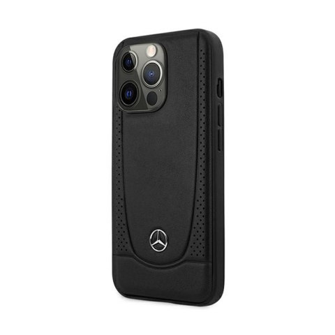 Mercedes Leather Urban Line - Etui iPhone 15 Pro Max (czarny) Mercedes Leather Urban Line - Etui iPhone 15 Pro Max (czarny)