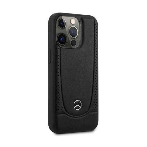 Mercedes Leather Urban Line - Etui iPhone 15 Pro Max (czarny) Mercedes Leather Urban Line - Etui iPhone 15 Pro Max (czarny)