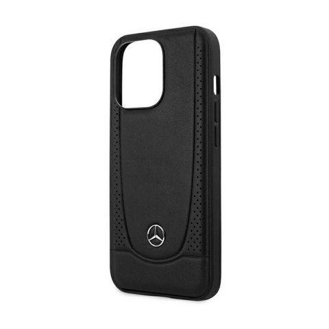 Mercedes Leather Urban Line - Etui iPhone 15 Pro Max (czarny) Mercedes Leather Urban Line - Etui iPhone 15 Pro Max (czarny)