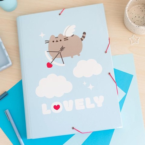Pusheen - Folder / teczka do przechowywania dokumentów z kolekcji Purrfect Love (24.5 x 34 cm) Pusheen - Folder / teczka do przechowywania dokumentów z kolekcji Purrfect Love (24.5 x 34 cm)