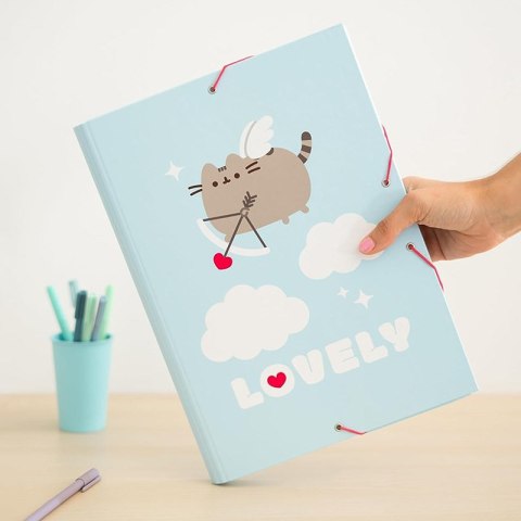 Pusheen - Folder / teczka do przechowywania dokumentów z kolekcji Purrfect Love (24.5 x 34 cm) Pusheen - Folder / teczka do przechowywania dokumentów z kolekcji Purrfect Love (24.5 x 34 cm)
