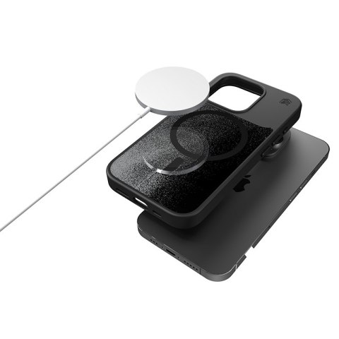 STM Relax Sand MagSafe - Etui iPhone 15 (Black / Grey) STM Relax Sand MagSafe - Etui iPhone 15 (Black / Grey)