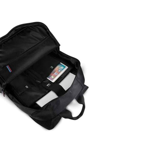BMW Carbon Navy Stripe - Plecak na notebooka 16" (czarny) BMW Carbon Navy Stripe - Plecak na notebooka 16" (czarny)