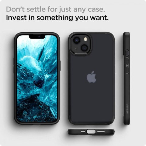 Spigen Ultra Hybrid - Etui do iPhone 13 (Matte Frost Black) Spigen Ultra Hybrid - Etui do iPhone 13 (Matte Frost Black)