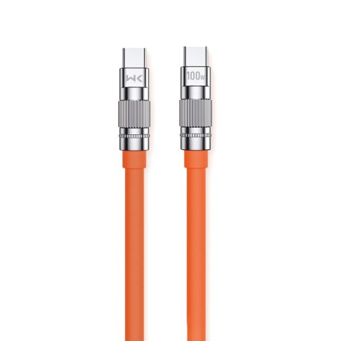 WEKOME WDC-188 Wingle Series - Kabel połączeniowy USB-C do USB-C 100W Fast Charging 1 m (Pomarańczowy) WEKOME WDC-188 Wingle Series - Kabel połączeniowy USB-C do USB-C 100W Fast Charging 1 m (Pomarańczowy)