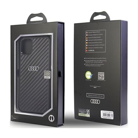 Audi Carbon Fiber - Etui iPhone 11 (Czarny) Audi Carbon Fiber - Etui iPhone 11 (Czarny)